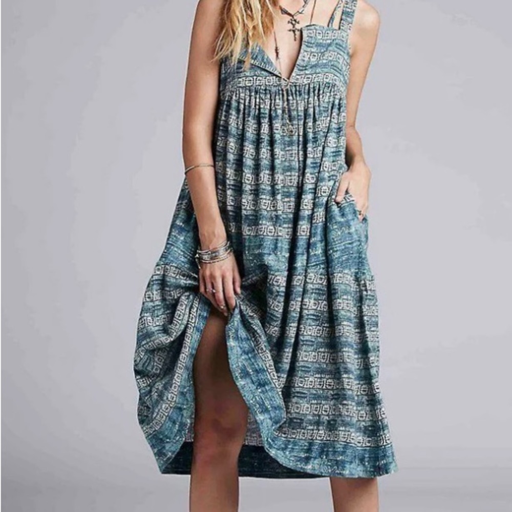 Free People Noyal Sac Magique midi dress